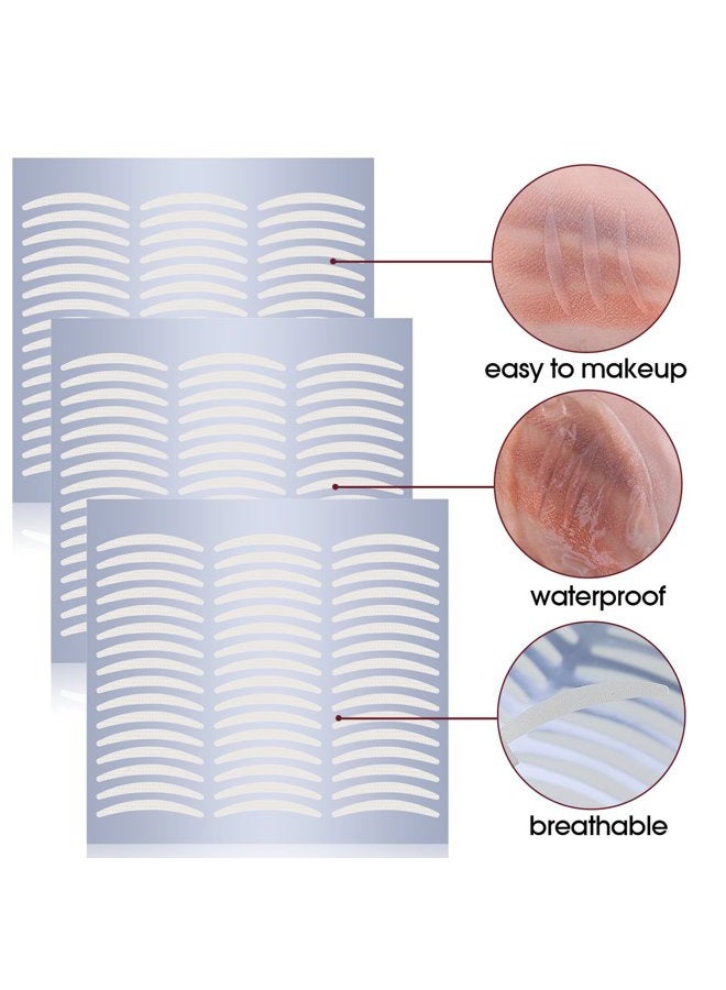 Pormasbenzer Natural Invisible Fiber Single Side Sticky Eyelid Tape Stickers - Instant Eyelid Lift Without Surgery - Perfect for Saggy, Hooded, Droopy, Uneven, Mono-eyelids - Image 4