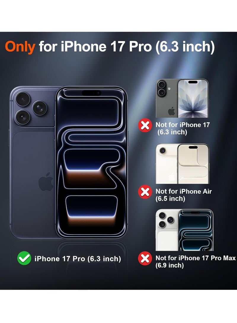 BORTONY iPhone 17 Pro Magsafe Case Ultra Thin Mate Cover for iPhone 17 Pro Camera Protection Slim Design Hard Phone Case for iPhone 17 Pro 6.3 inch - Image 2