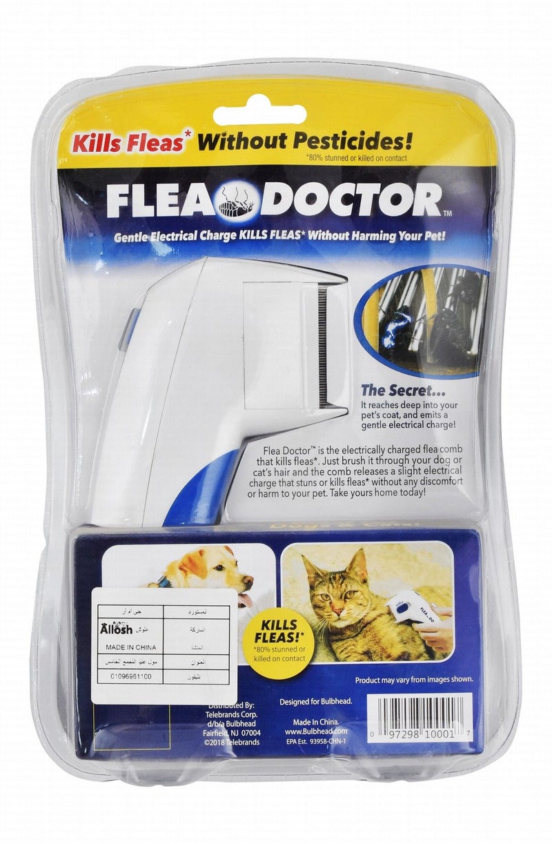 Flea Doctor Pet Grooming Brush - 1 pack - Image 2