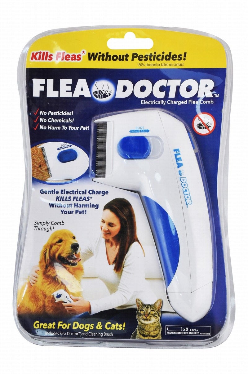 Flea Doctor Pet Grooming Brush - 1 pack - Image 1