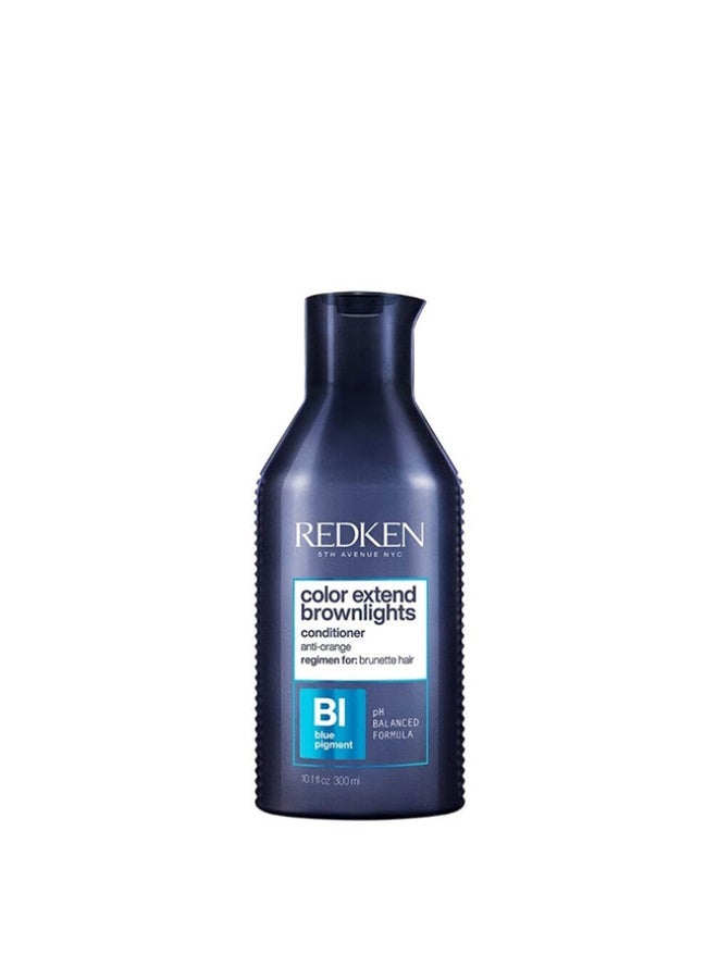 Redken Color Extend Brownlights Blue Toning Conditioner 300ml - Image 1
