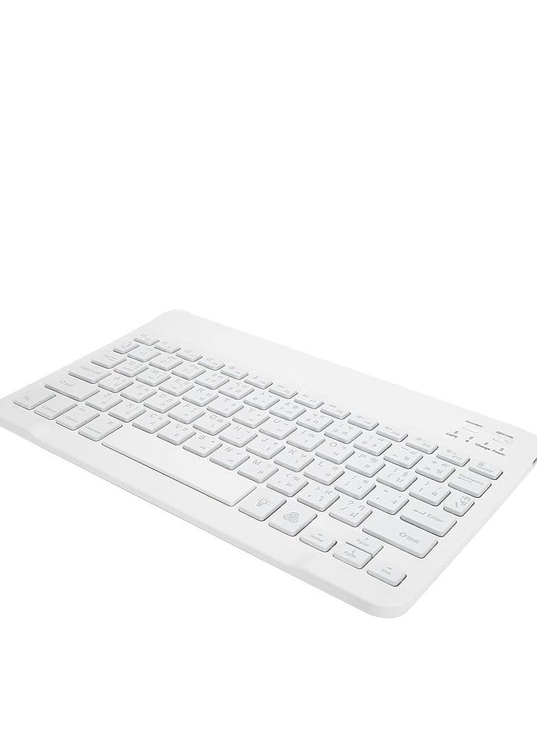 Orleans Cloud Ultra-Slim Bluetooth Keyboard | Compatible with iPad 10.2-inch/9.7-inch, iPad Air 10.5, iPad Pro 11/12.9, iPad Mini 5/4, iPhone, and Other Bluetooth Enabled Devices  - Image 2