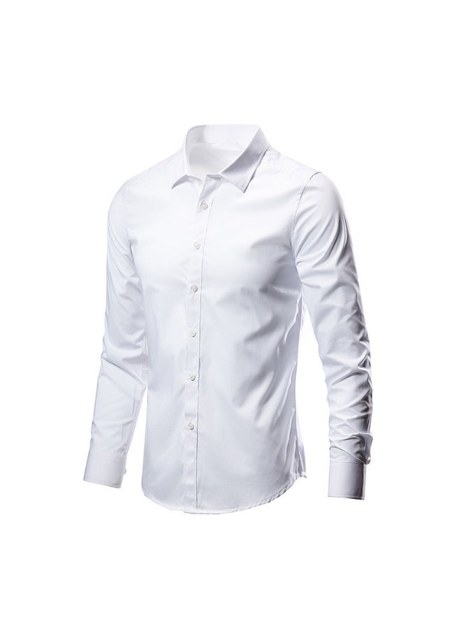 KUYING Casual Business Shirt Slim fit Professional Formal Shirt