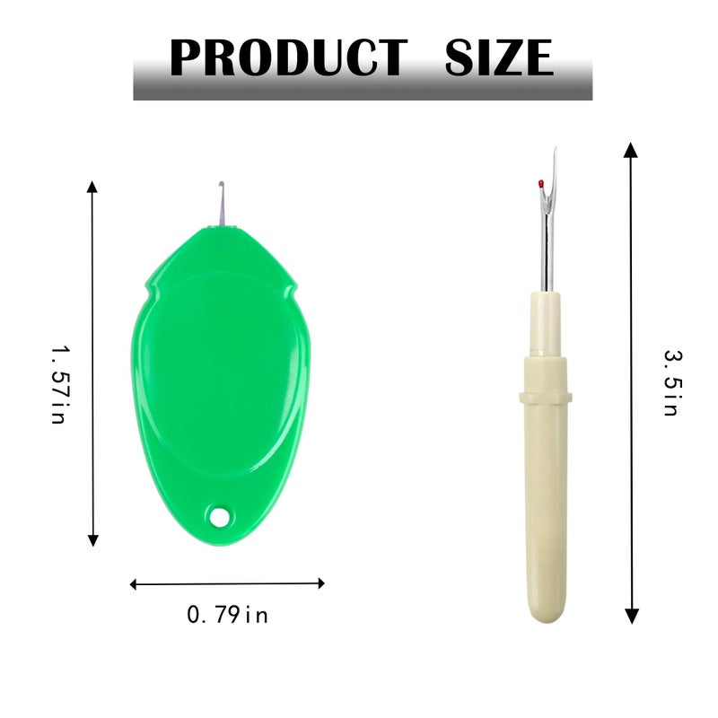 meeggrace Needle Threader, Small Needle Eye Threader Tool, Easy Threader for Machine and Hand Sewing, Fast and Precise Threading, Ideal for Needlework, with Transparent Box, 5 Colors in A Box(6PCS) - Image 5