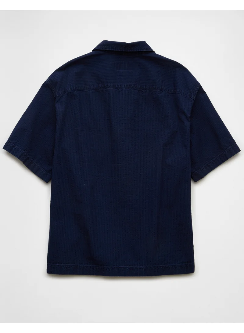 American Eagle AE Poolside Button-Up Shirt