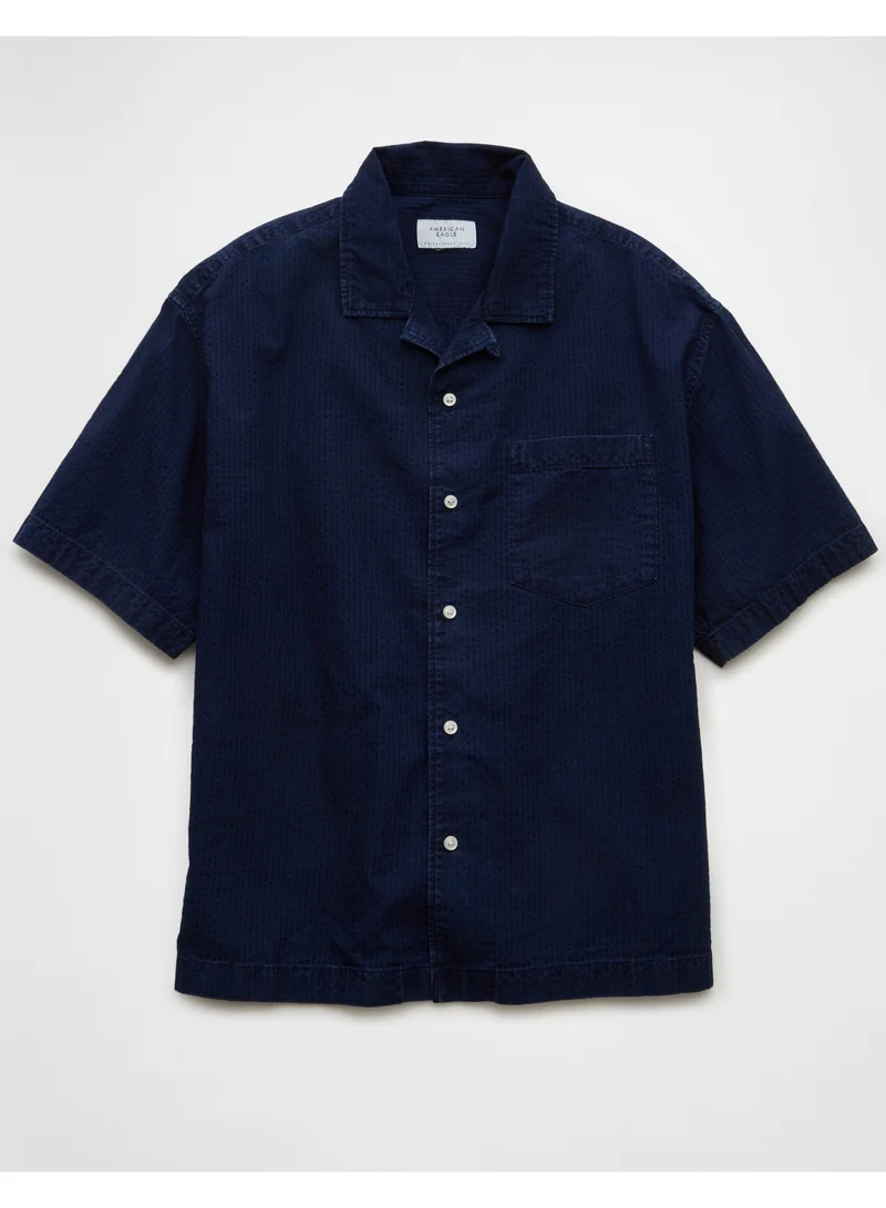 American Eagle AE Poolside Button-Up Shirt