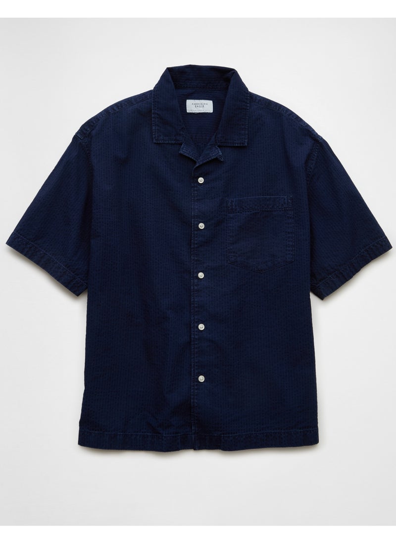 American Eagle AE Poolside Button-Up Shirt  - Image 3