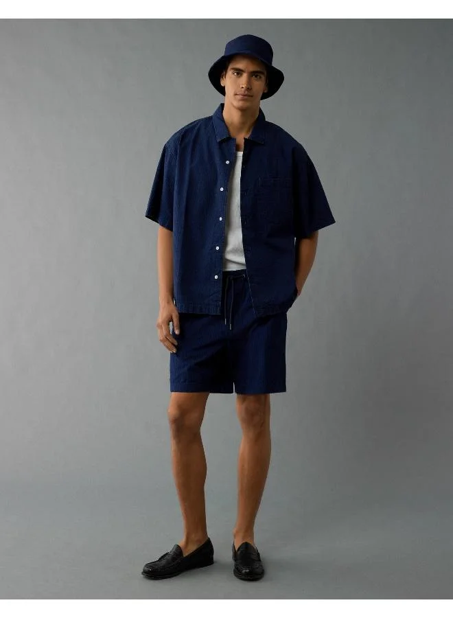 American Eagle AE Poolside Button-Up Shirt