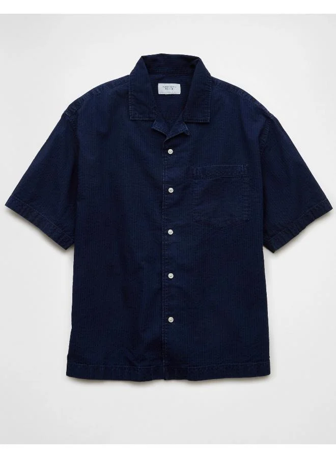 American Eagle AE Poolside Button-Up Shirt