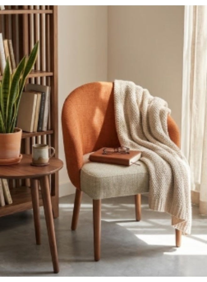 AREEN Modern Upholstered Dining Chair with Premium Linen Fabric, Super Soft Foam & Solid Swedish Wood Legs Home Dining & Accent Chair - Image 1