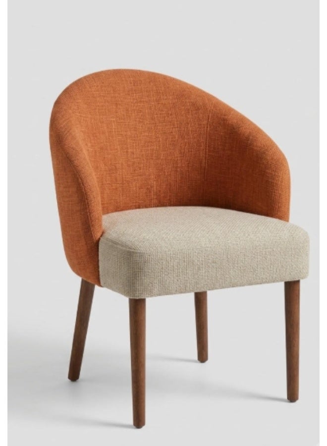 AREEN Modern Upholstered Dining Chair with Premium Linen Fabric, Super Soft Foam & Solid Swedish Wood Legs Home Dining & Accent Chair - Image 5