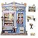 Cutefun Book Nook Kit DIY Miniature Dollhouse Booknook Kit for Adults and Teens 3D Wooden Puzzle Bookshelf Insert Decor with LED Light Gifts for Book Lovers and Beginners Sweet Marie - Image 3
