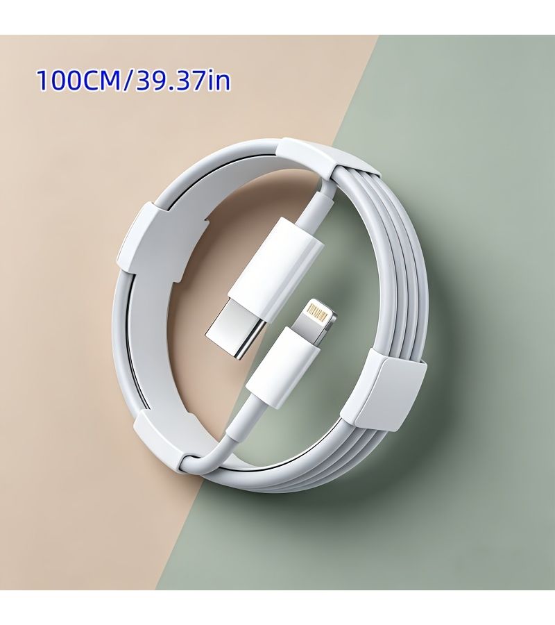10pcs Type C To 8Pin Smart Chip Cable 1m For iPhone 6 8 14 - Image 2