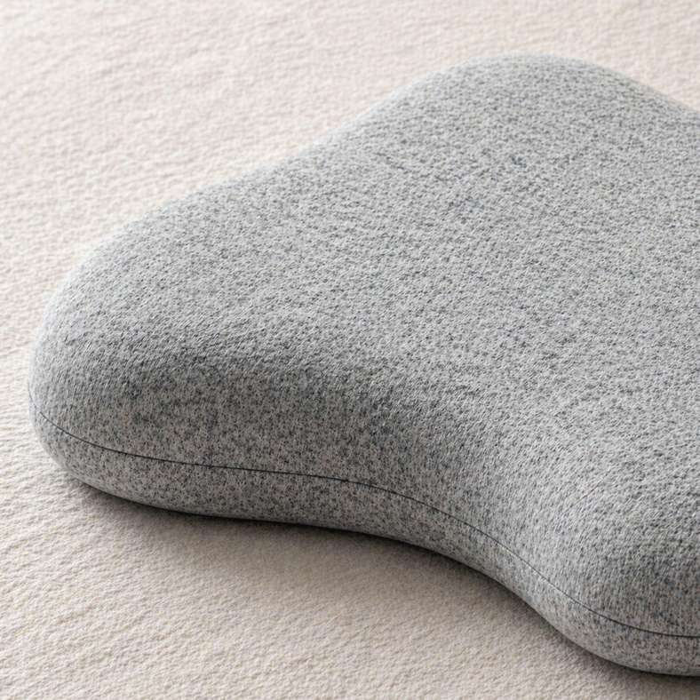 Pan Home Arcus Ergonomic Memory Foam Pillow 40x31x9cm - Grey - 122AIC9904769 - Image 3
