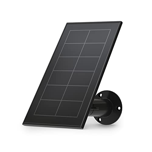 Arlo Essential Solar Panel Charger - Arlo Certified Accessory - Weather Resistant, 8 ft Power Cable, Adjustable Mount, Only Works with Arlo Essential and Essential XL Cameras, Black - VMA3600B - Image 5