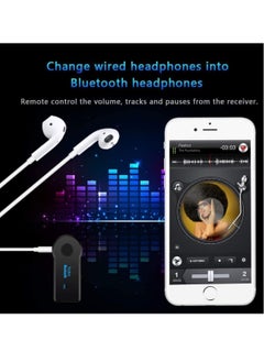 ELTRAZONE Bluetooth Music Audio Stereo Adapter Receiver for Car AUX IN Home Speaker MP3  - Image 3
