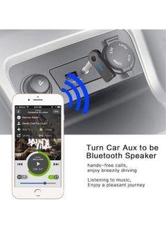 ELTRAZONE Bluetooth Music Audio Stereo Adapter Receiver for Car AUX IN Home Speaker MP3  - Image 4