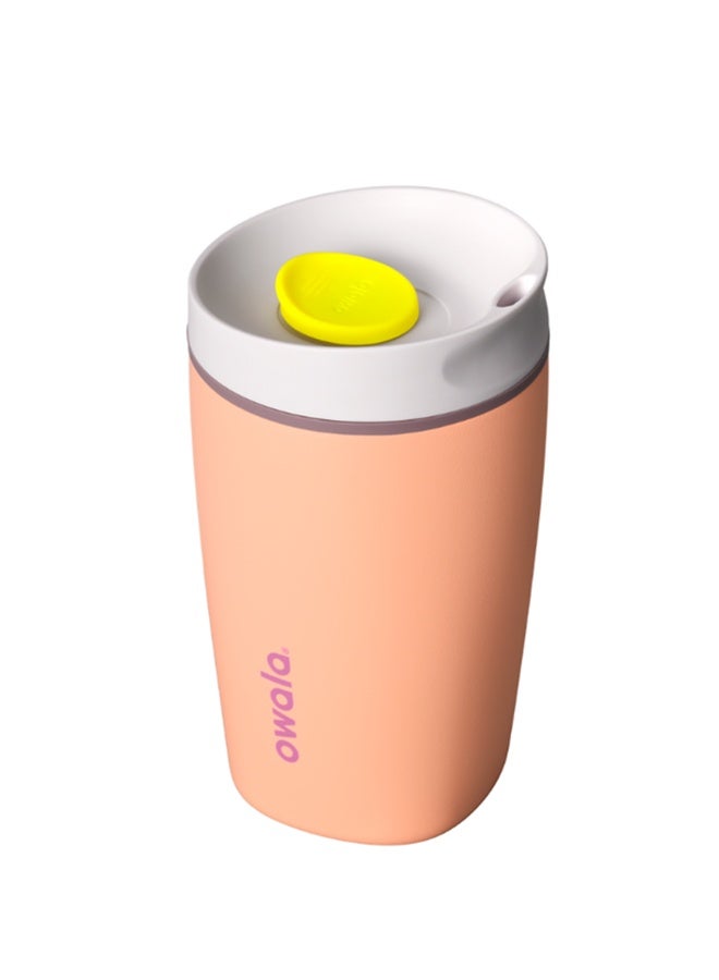 كوب قهوة SmoothSip Slider المعزول من الفولاذ المقاوم للصدأ، سعة ٢٠ أونصة/١٢ أونصة، كوب قهوة مثلجة قابل لإعادة الاستخدام، كوب قهوة ساخنة للسفر، خالٍ من مادة BPA - Image 4