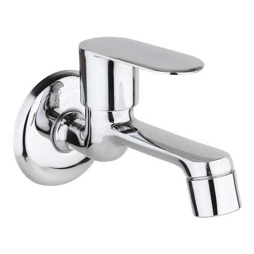 BATH GURU F-Series Brass Long Bib Tap for Bathroom, Kitchen, Pack of 1, Chrome Plated - Image 3