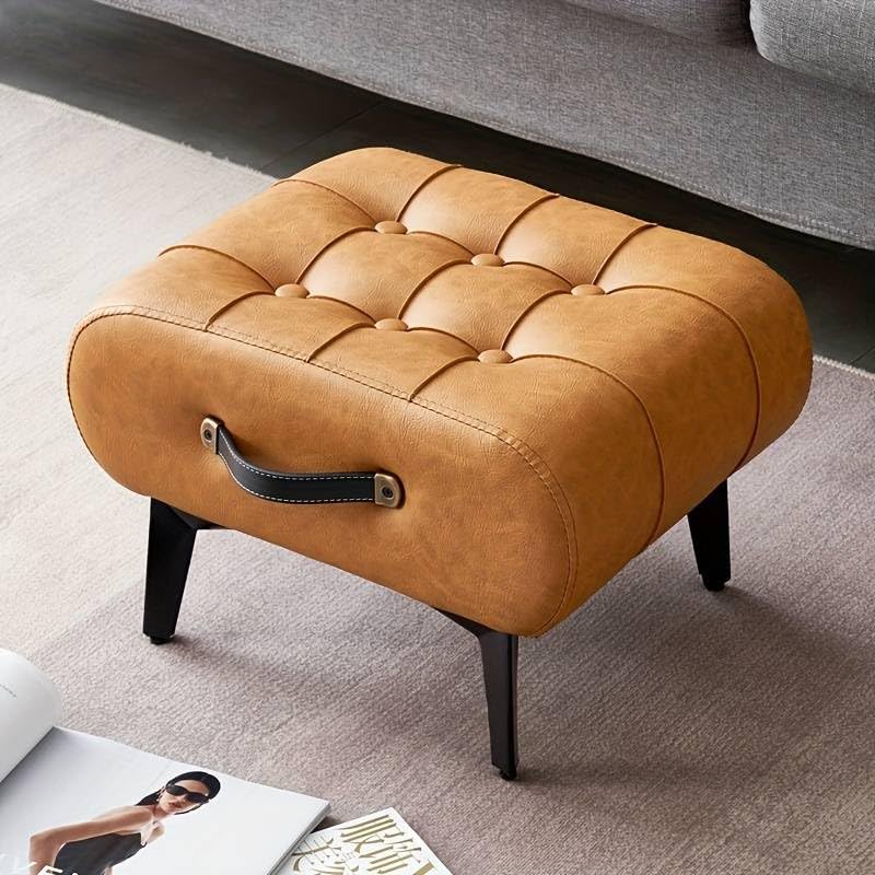 Luteti Luteti Small Foot Stool Under Desk Foot Stools Ottoman Footstool Foot Stools Small Footstools Foot Stool for Living Room Foot Rest  - Image 1