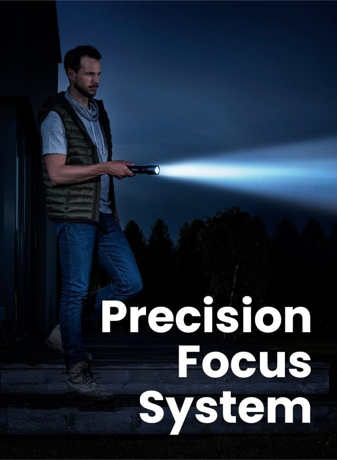 Varta Night Cutter F40 LED Flashlight with 6xAA Batteries for Bright and Reliable Illumination - Image 5