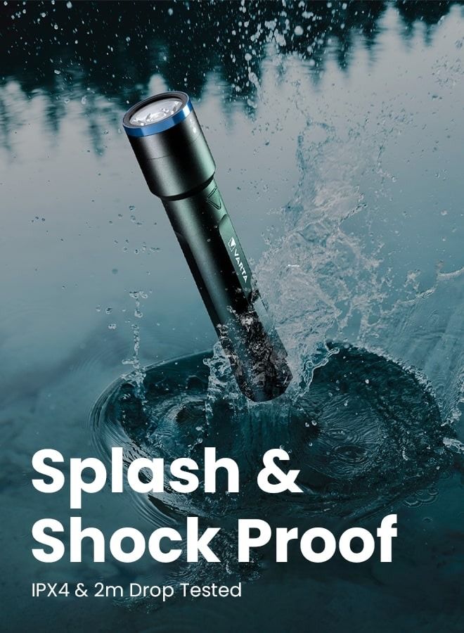 Varta Night Cutter F40 LED Flashlight with 6xAA Batteries for Bright and Reliable Illumination - Image 3