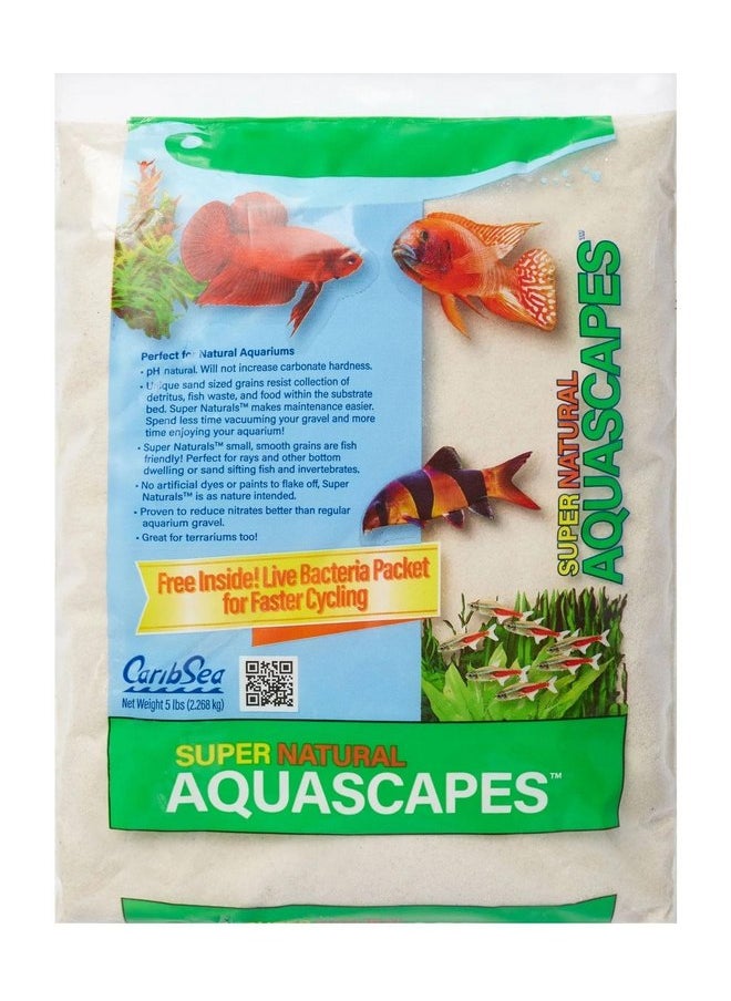 Carib Sea Carib Sea ACS05820 Super Natural Moonlight Sand for Aquarium, 5-Pound  - Image 1