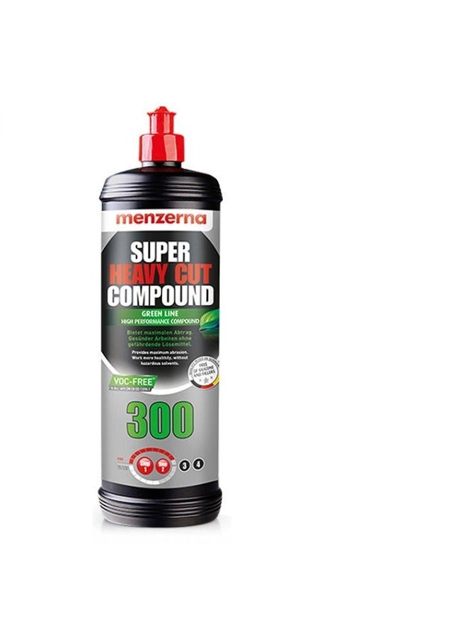 Menzerna Super Heavy Cut Compound 300 GREEN LINE – 1L - Image 1