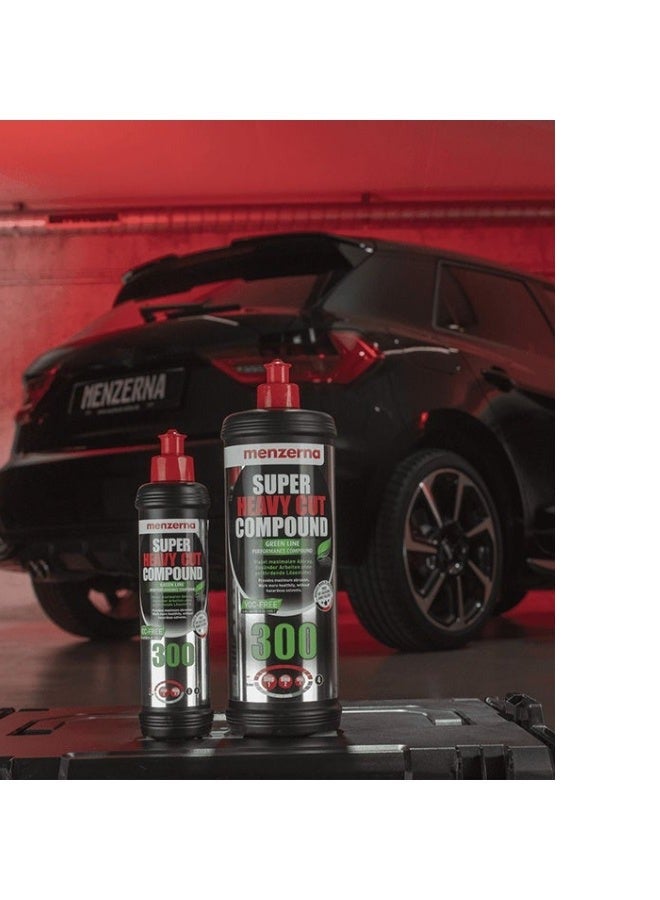 Menzerna Super Heavy Cut Compound 300 GREEN LINE – 1L - Image 2