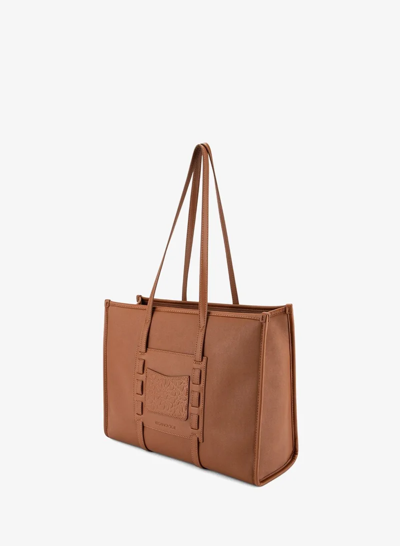 Veganologie  Arabesque Tote in Dunes Made from Bamboo Fiber for Women | Best Price UAE