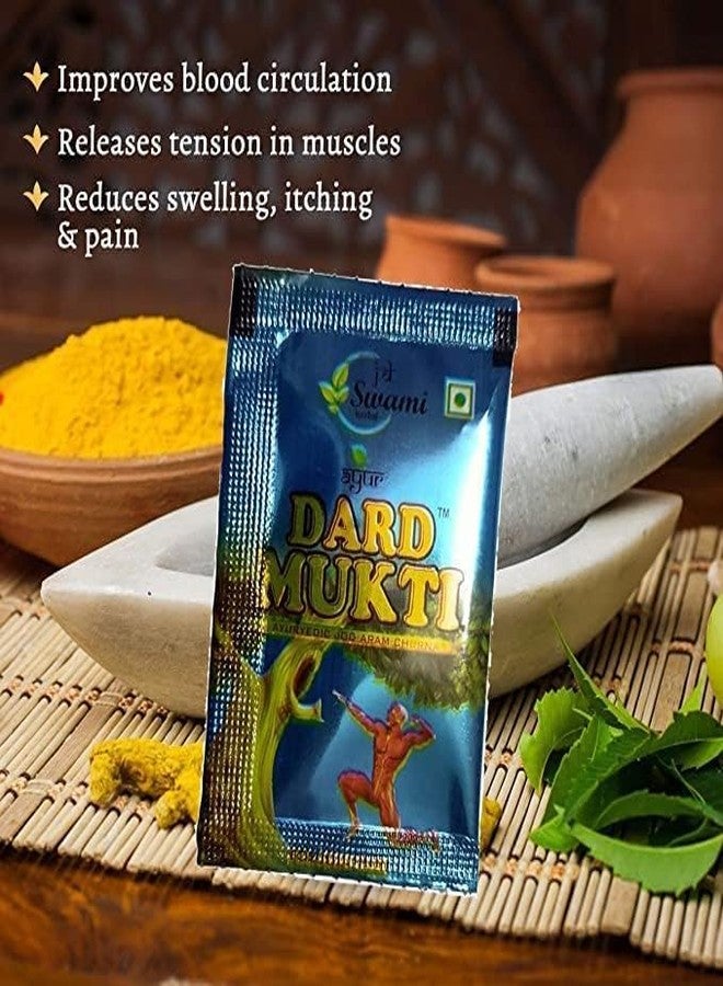 Blue Dard Mukti Powder Herbal Supplements For Joint Pain Relief pack of 84 - Image 3