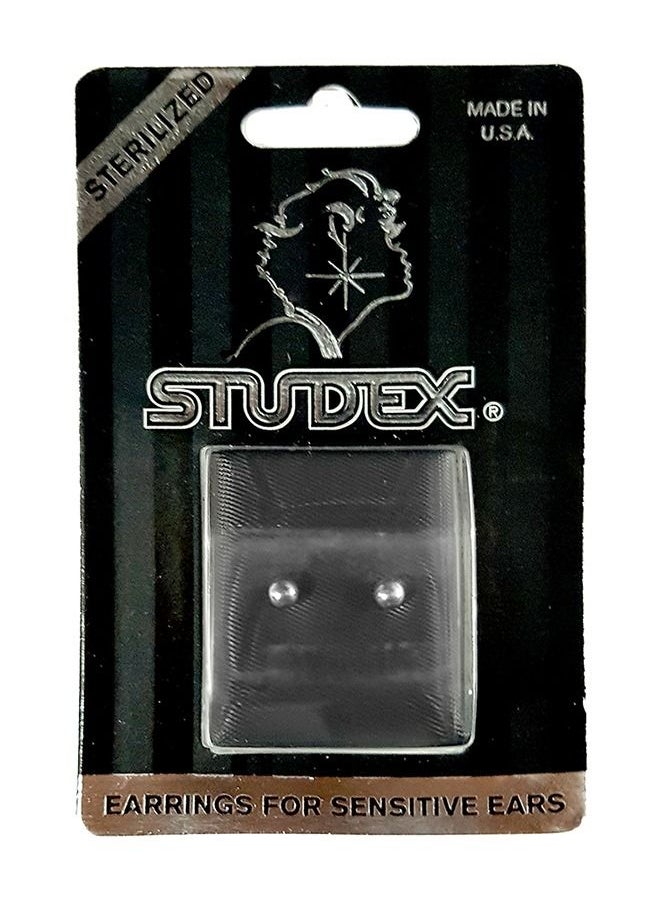 Studex - 4MM Ball Allergy Free Stainless Steel Ear Studs - Image 1