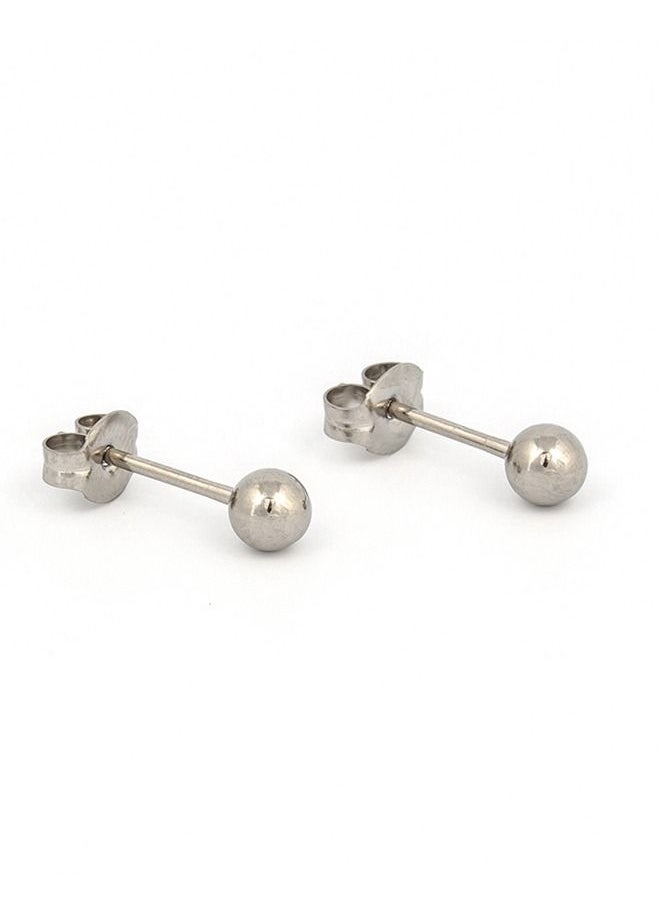 Studex - 4MM Ball Allergy Free Stainless Steel Ear Studs - Image 1