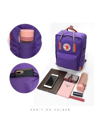 Fjallraven Backpack For Unisex Purple - view 4