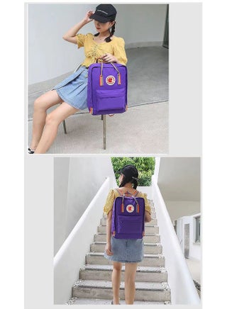 Fjallraven Backpack For Unisex Purple - view 3