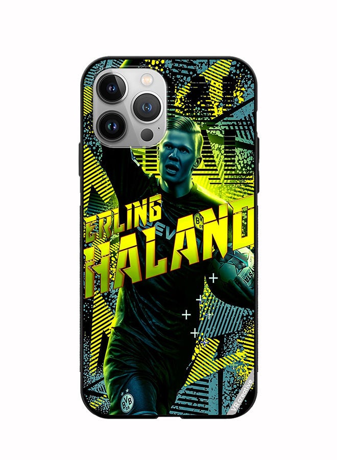 VR CREATIVE Protective Case Cover For Apple iPhone 11 Pro Max Haaland Design Multicolour - Image 1