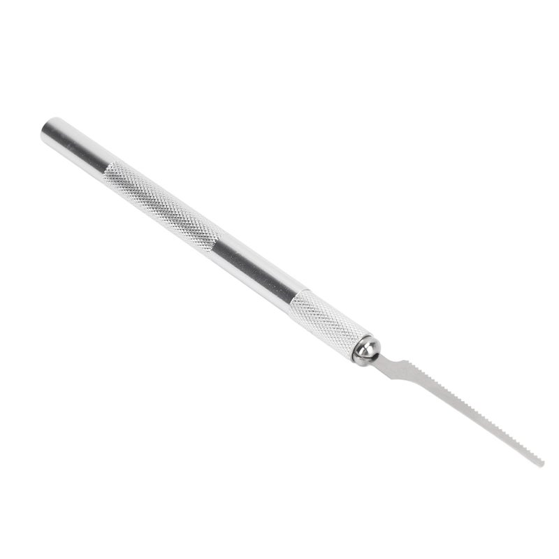 Mini Hand Saw Model Tools with 2 Different Blades Aluminum Alloy and Steel Mini Hand Saw Model Craft for Woodworking DIY Projects - Image 5