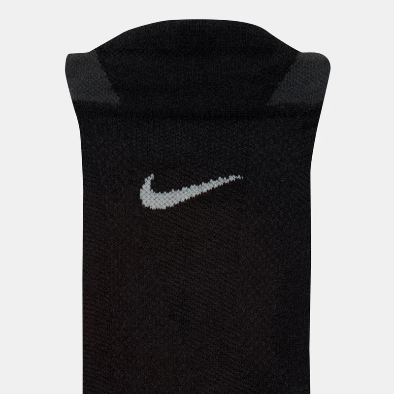 Nike Black Running No-Show Wool Socks (1 Pair)  | Best Price UAE