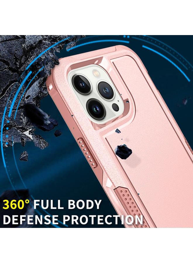 اس-توب جراب لهاتف iPhone 12 Pro Max 3 في 1 PC + جراب هاتف مقاوم للصدمات من مادة TPU - Image 3