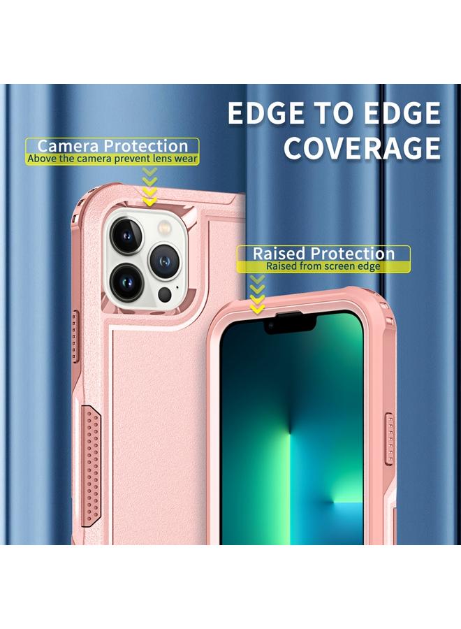 اس-توب جراب لهاتف iPhone 12 Pro Max 3 في 1 PC + جراب هاتف مقاوم للصدمات من مادة TPU - Image 4