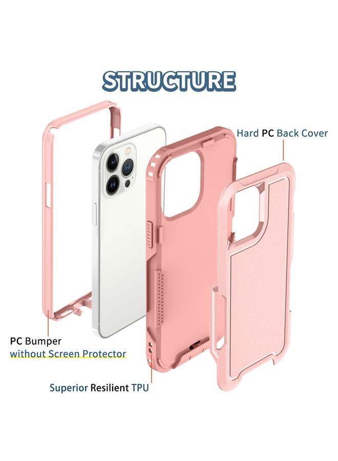 اس-توب جراب لهاتف iPhone 12 Pro Max 3 في 1 PC + جراب هاتف مقاوم للصدمات من مادة TPU - Image 2