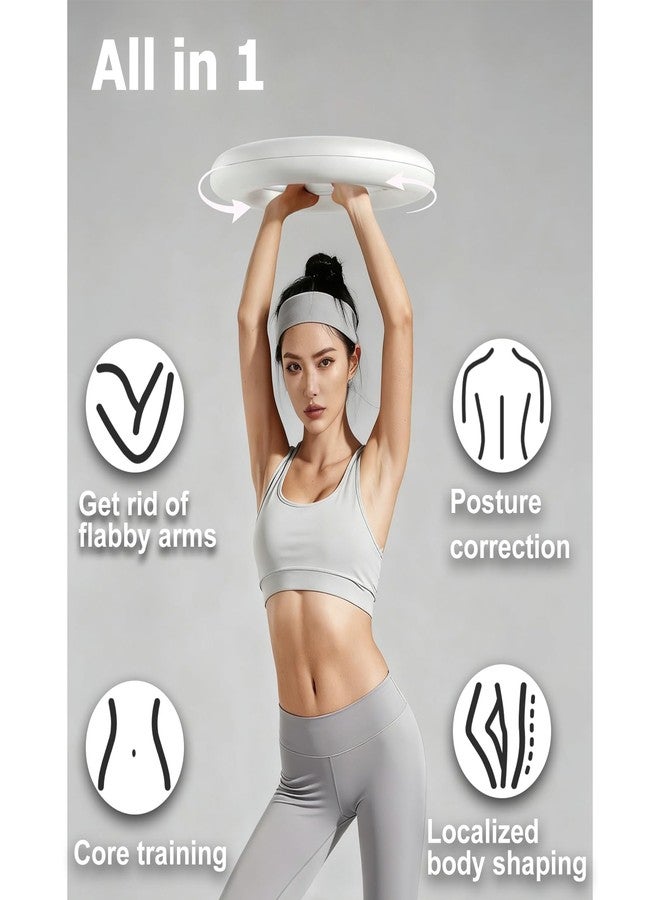 Vicamy Arm Workout Equipment for Home Gym,360° Infinity Hoop, Shoulder Reliever Ball Swing, Arm Trainer for Men & Women,Hand Crank Forearm Wrist Exerciser & Shoulder Reliever,Forearm Strengthener - Image 4