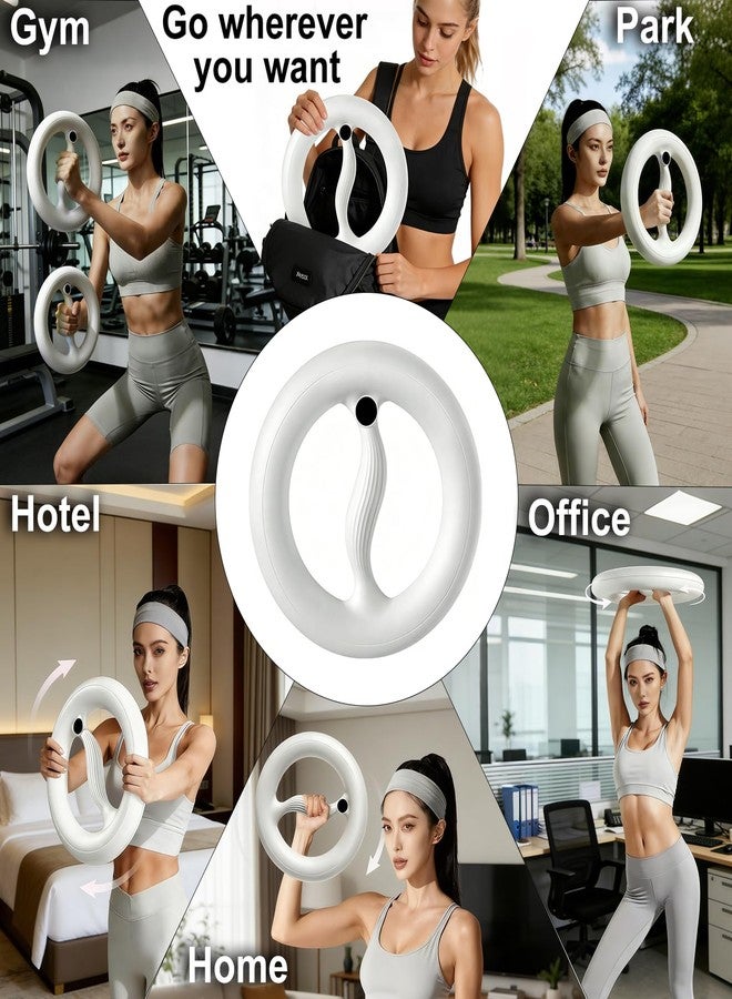 Vicamy Arm Workout Equipment for Home Gym,360° Infinity Hoop, Shoulder Reliever Ball Swing, Arm Trainer for Men & Women,Hand Crank Forearm Wrist Exerciser & Shoulder Reliever,Forearm Strengthener - Image 5