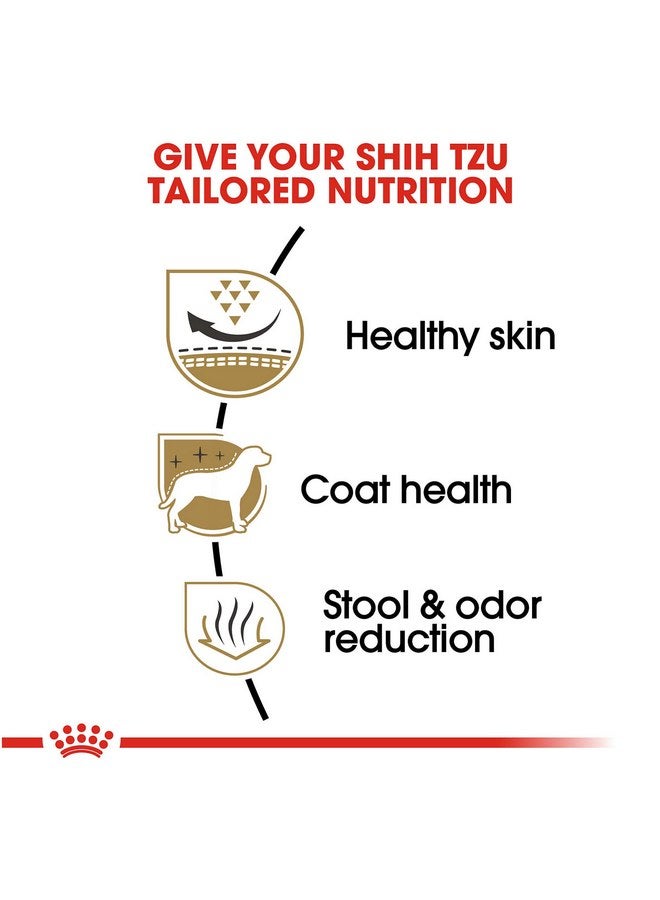 رويال كانين طعام الكلاب الجاف المخصص للسلالات البالغة من رويال كانين شيه تزو، كيس 2.5 رطل - Image 3