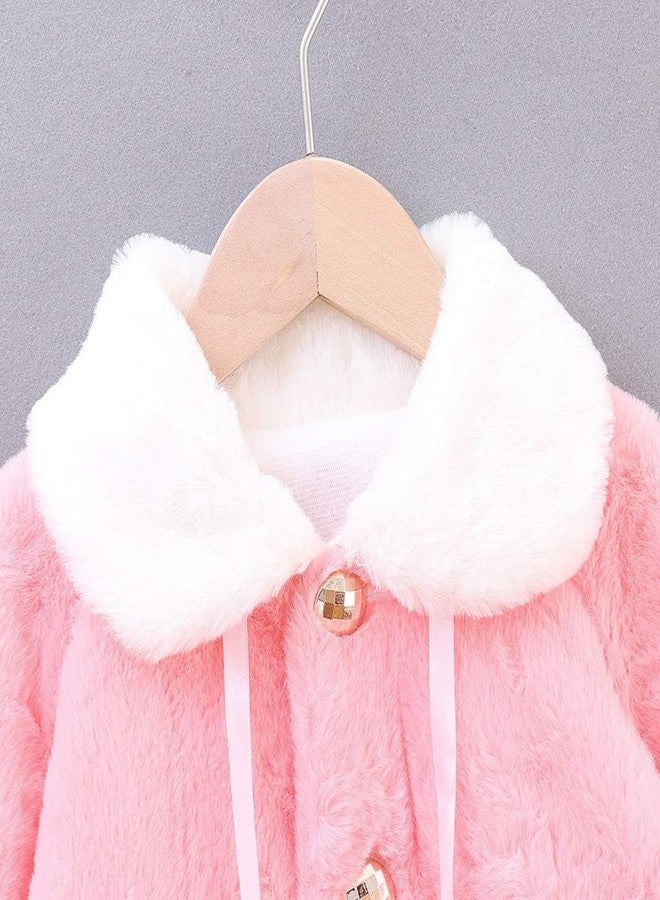 CHAMBYAL Toddler's Pink Cape for a Touch of Glamour for KIDS (age 2-4 YEARS | 24 MONTH- 48 MONTH) Pack of 1 - Image 5