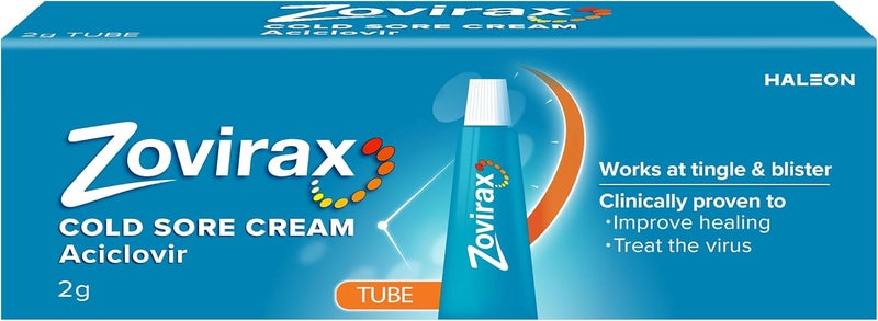 Zovirax Cold Sore Treatment Cream Tube 2 g - Image 1