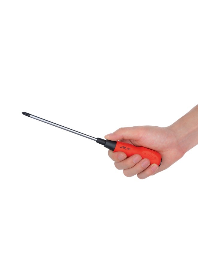 jetechtool Jetech 6-Piece Screwdrivers Set With Chrome Vanadium Nickel Steel Tip, 3 Phillips and 3 Slotted Tips, Professional Cushion Grip Screwdriver Set with High Torque - ST-6PCS-SET - Image 5