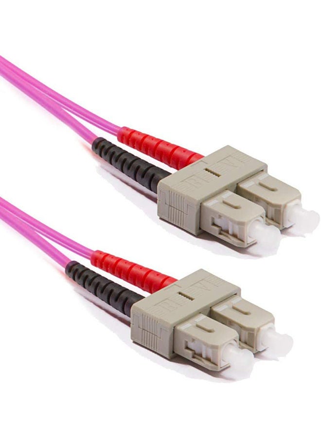 NIBEMINENT SC-SC Duplex Patch Cord Purple 