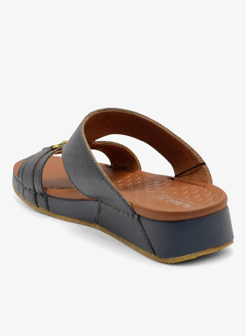 Al Baaz Grey Al Baaz Grey Arabic Sandals for Men - Traditional Leather Men Sandals for Men | Best Price UAE