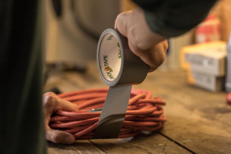 Duck The Original Duck Tape Brand Duct Tape, 1-Pack 1.88 Inch x 20 Yard, 1-Pack Silver, Gray (1044729) - Image 5